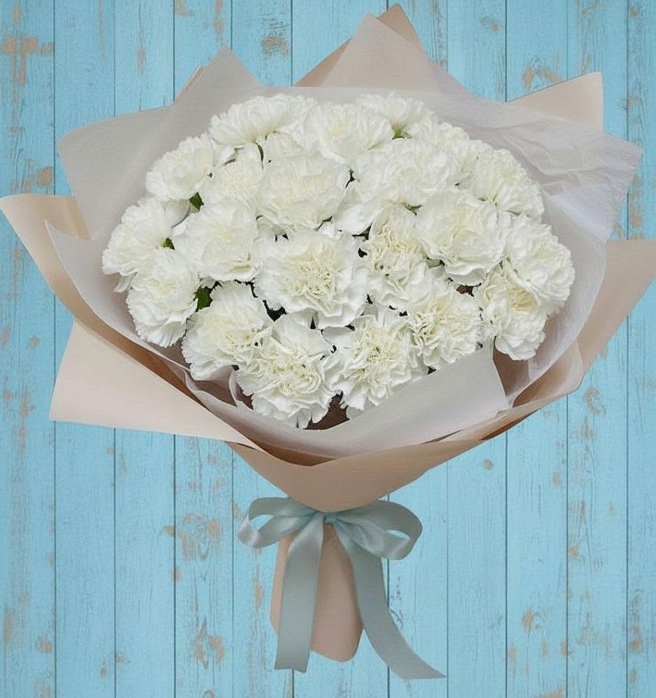 Букет цветов из: Гвоздики в Эртиле