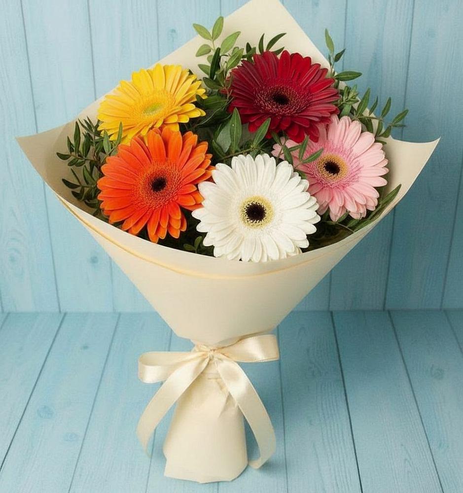 Букет цветов из: Герберы в Эртиле