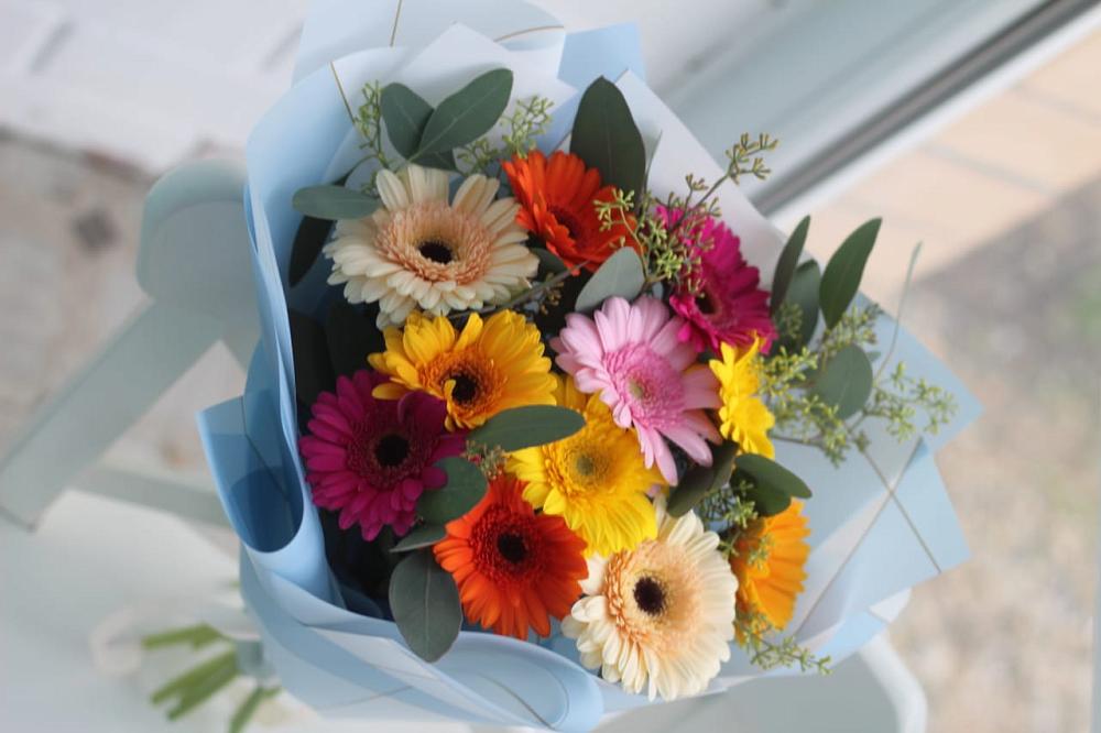 Букет цветов из: Герберы в Эртиле