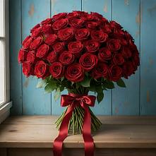 Букет Красные розы Блэк Меджик в Эртиле