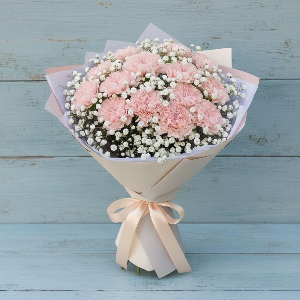 Букет цветов из: Гвоздики в Эртиле