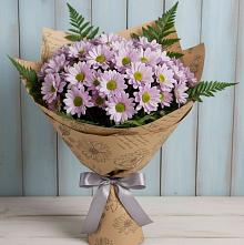 Букет цветов из:  Хризантемы #REPLACE_PRED# Эртиле