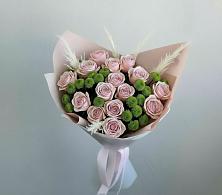 Букет цветов из:  Розы и Хризантемы в Эртиле