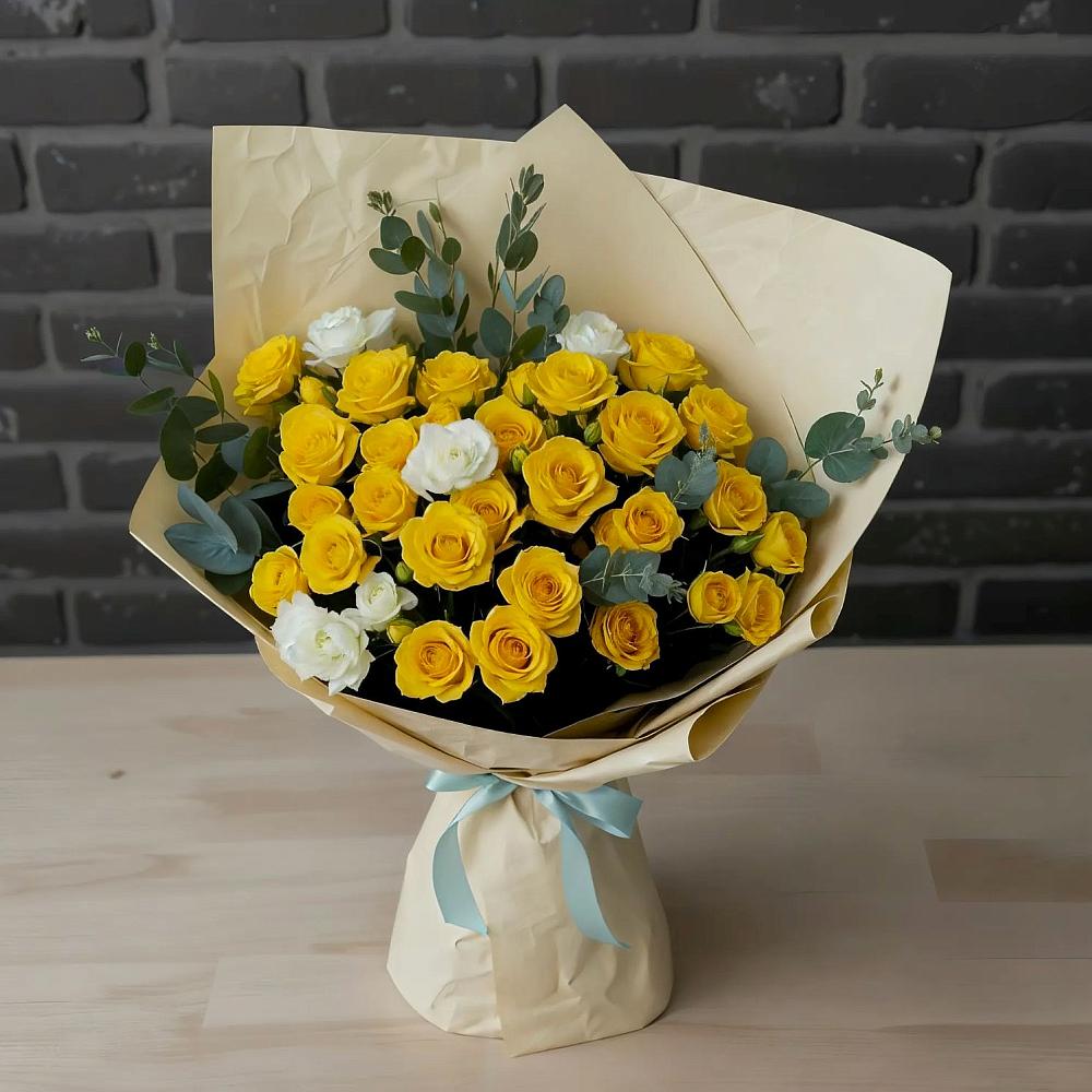 Букет цветов из: Розы в Эртиле