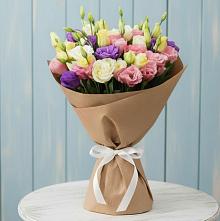 Букет цветов из:  Лизиантусы в Эртиле